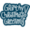 Grinchy Christmas invertiert 42x33mm