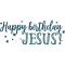 Happy Birthday Jesus 48x18mm