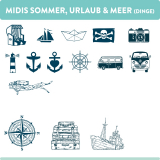 Midis Sommer, Urlaub & Meer (Dinge)