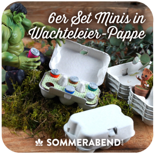 Weihnachtsset Wachteleierschachtel