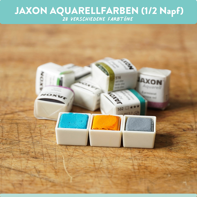 Krapprosa 1//2 Napf NEU Jaxon Aquarellfarbe