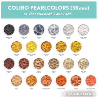 Coliro Pearlcolors (36 Farbtöne)