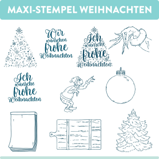 Maxi-Stempel Weihnachten