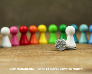 Mini Stempel verschiedene Motive