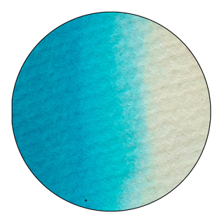 Jaxon Aquarellfarben 1/2 Näpfchen 414 - Permanent Hellblau