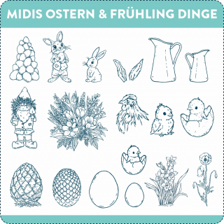 Midis Ostern & Frühling Dinge