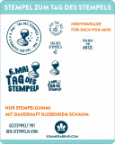Stempel zum 6. Mai - Tag des Stempels!