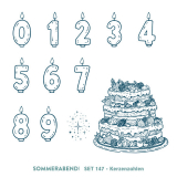 Clearstamp Set 147 - Kerzenzahlen 0-9