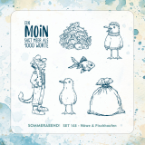 Clearstamp Set 148 - Möwe & Fischhaufen