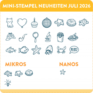 Mini-Stempel Neu Juli 2026