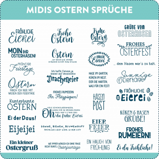 Midis Ostern Sprüche