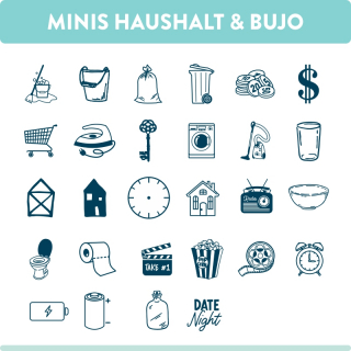 Minis Haushalt & Bujo