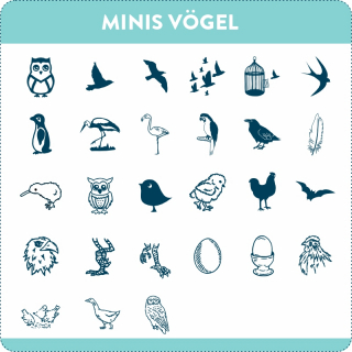 Minis Vögel
