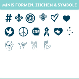 Minis Zeichen & Symbole