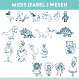 Midis (Fabel)-Wesen