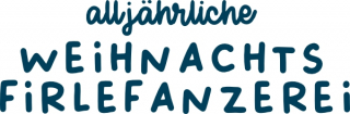 alljährliche Weihnachtsfirlefanzerei 38x12mm