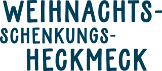 Weihnachtsschenkungsheckmeck 35x15mm