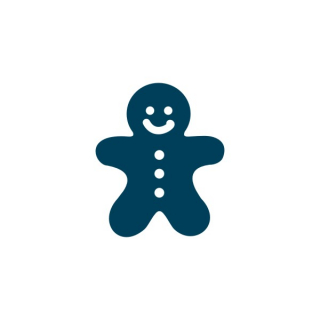 Lebkuchenmann gefüllt