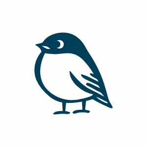 dicker kleiner Vogel