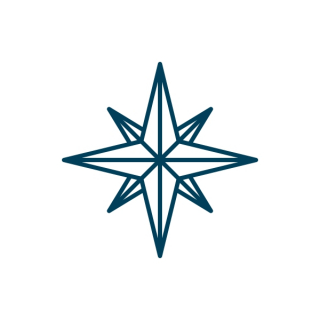 Funkelsternchen 4-zackig / versetzt 4-zackig klein