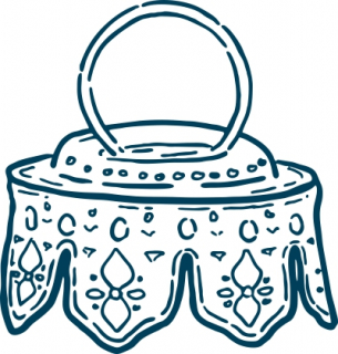 Aufhängung Glaskugel 26x26mm