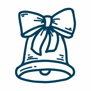 Glocke detailliert Umriss