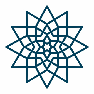 Stern 12zackig viele Details grafisch G75