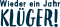 Wieder ein Jahr klüger 37x17mm