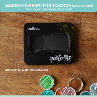 Metallkasten Sichtfenster für 6 Colirocolors