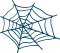 Spinnenweben 32x28mm