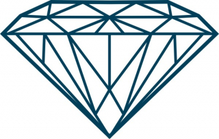 Diamant 28x18mm