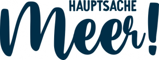 Hauptsache Meer NEU 35x13mm