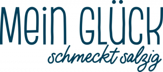 Mein Glück schmeckt salzig 32x14mm