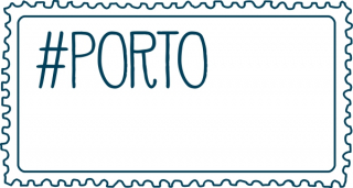 Briefmarkte mit #Porto heller Rahmen 43x23mm
