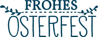 Frohes Osterfest 46x17mm